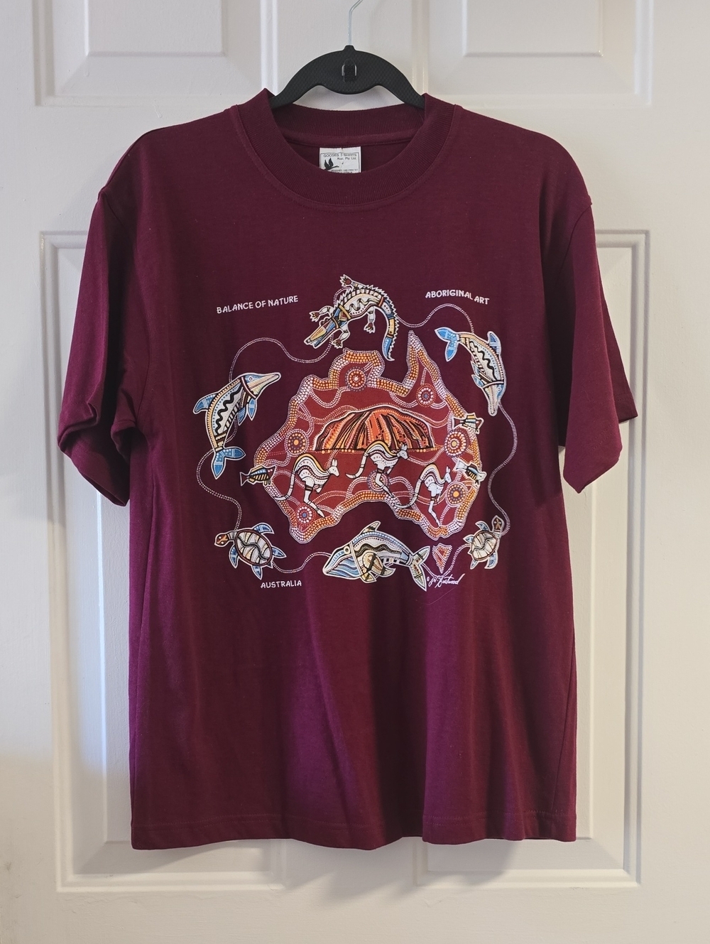 Jamie Eastwood Aboriginal Art T Shirt Size 16  New With Tag